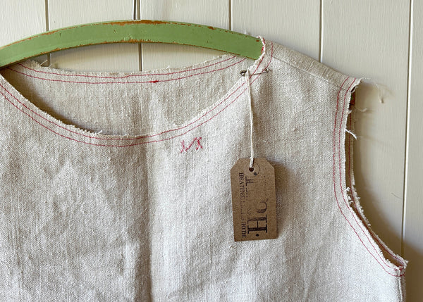 Old French Linen Crop Top