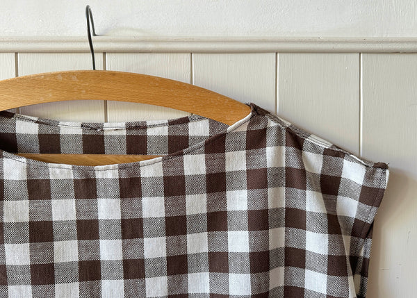 Upcycled Tablecloth Blouse