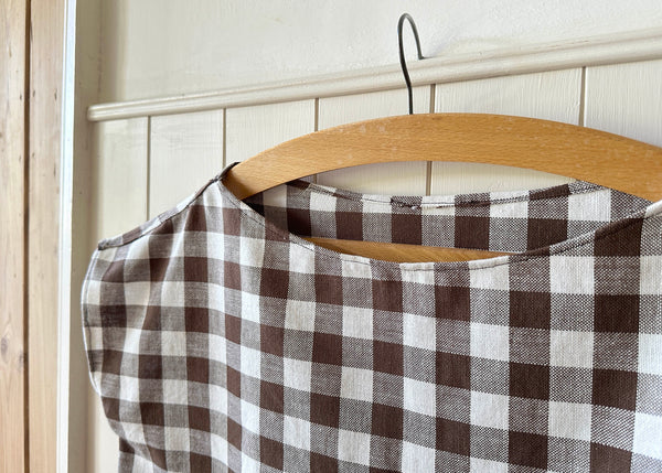 Upcycled Tablecloth Blouse