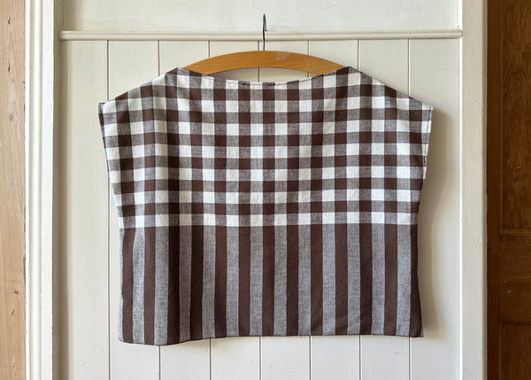 Upcycled Tablecloth Blouse