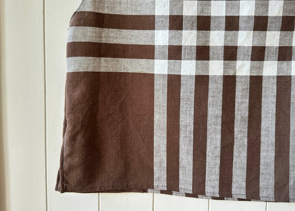 Upcycled Gingham Tablecloth Blouse