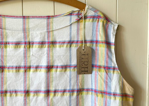 Vintage Tablecloth Crop Top