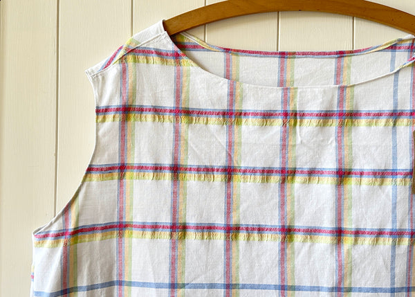 Vintage Tablecloth Crop Top