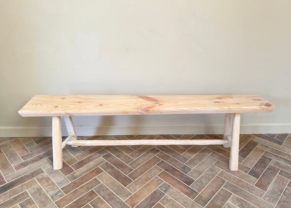 Long Pine Bench - Made by Alan