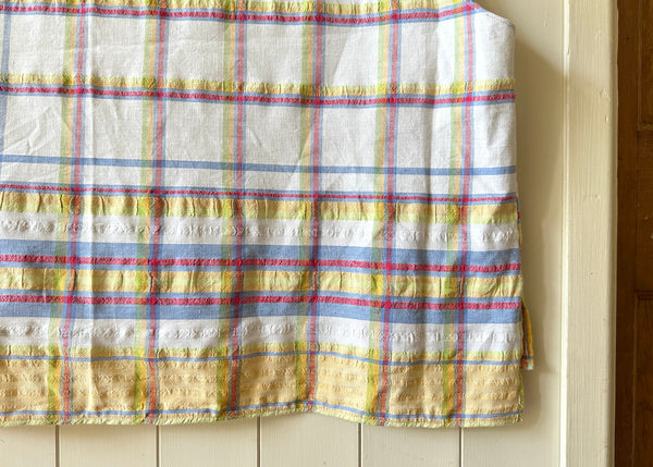 Vintage Tablecloth Crop Top