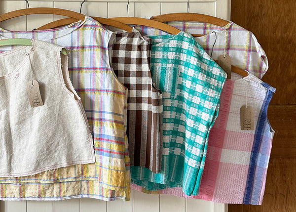 Vintage Tablecloth Blouse