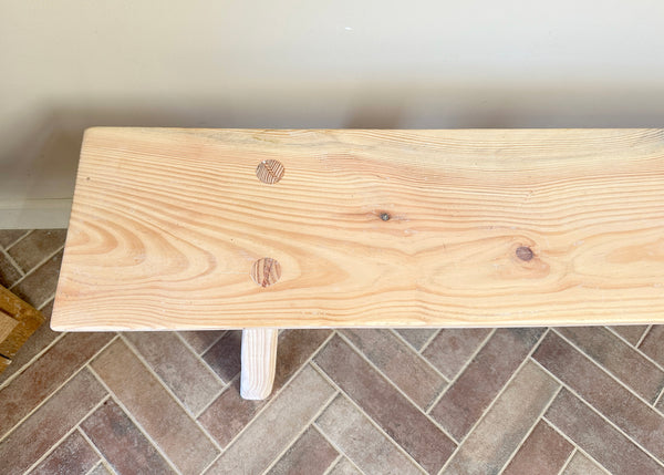 Long Pine Bench - Made by Alan