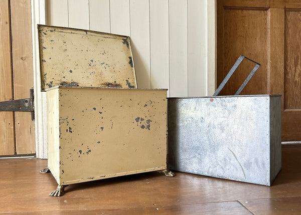 Painted Coal Box