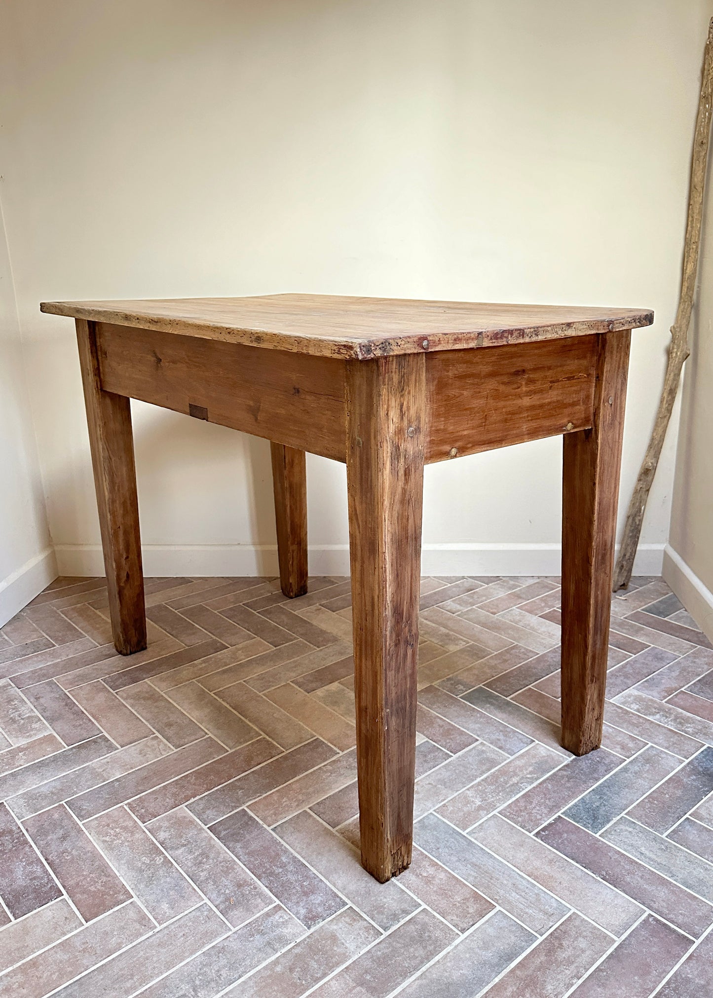 Stripped Pine School Table