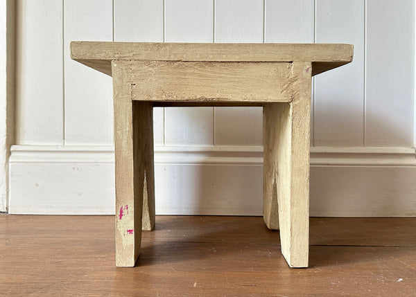 Painted Pine Foot Stool