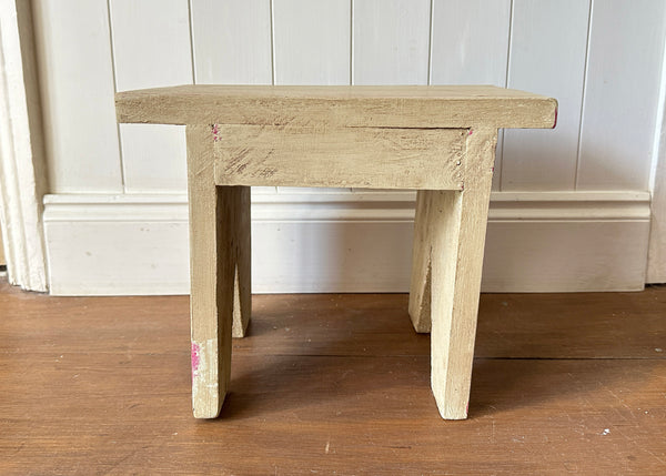 Painted Pine Foot Stool