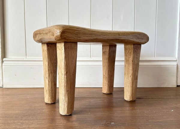 Small Oak Foot Stool - Made by Alan