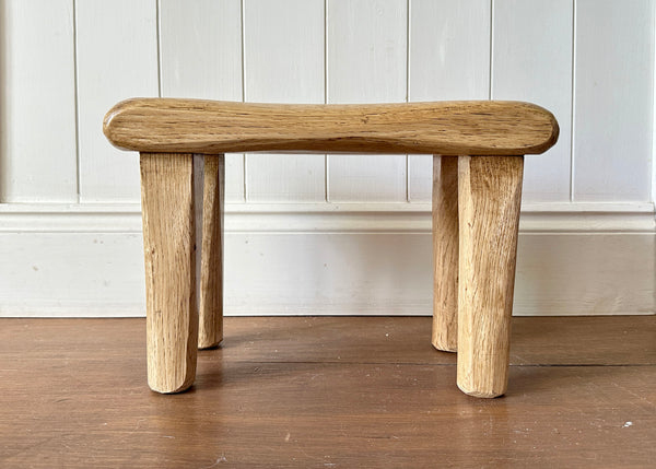 Small Oak Foot Stool - Made by Alan
