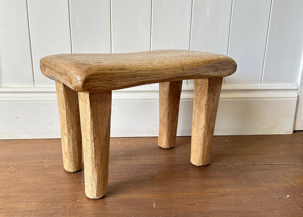Small Oak Foot Stool - Made by Alan