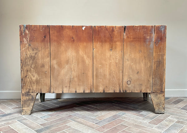 Short Pine Chest of Drawers