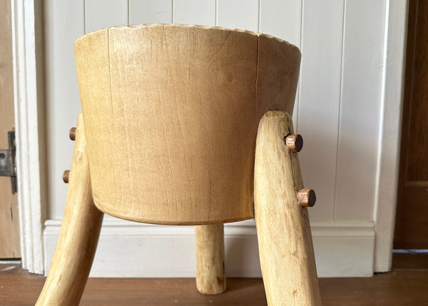 Chopping Block Stool - Made by Alan