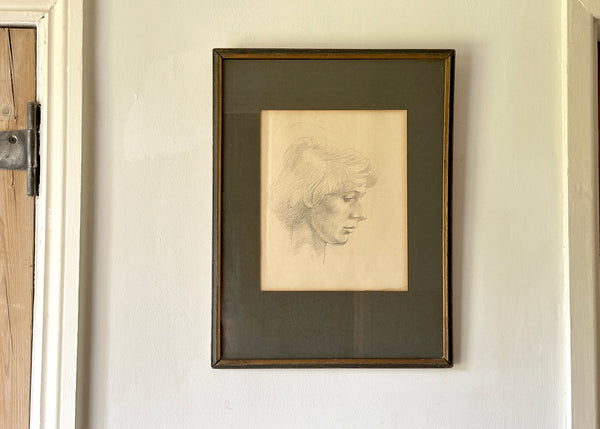 Pencil Sketch of Lady