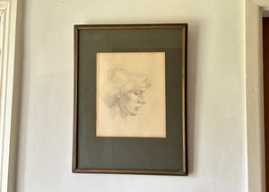 Pencil Sketch of Lady