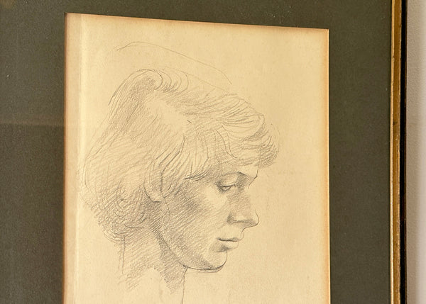 Pencil Sketch of Lady