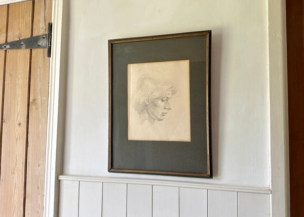 Pencil Sketch of Lady