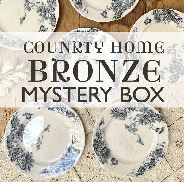Bronze Country Home Mystery Gift Box