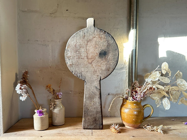 Carved Indian Butter Stamp