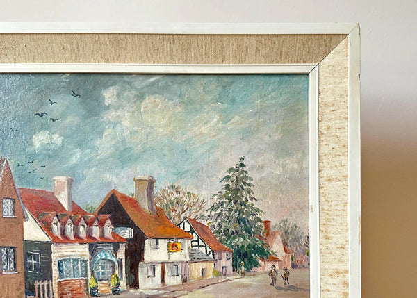 Harlow Church Street Oil Painting