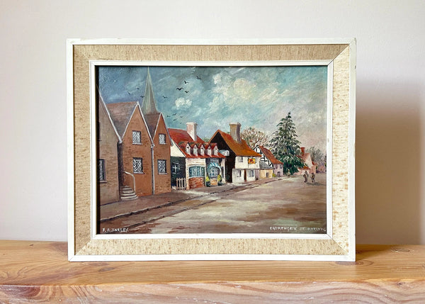 Harlow Church Street Oil Painting