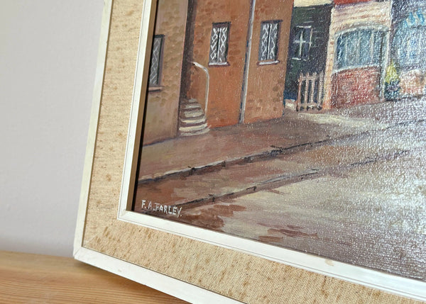 Harlow Church Street Oil Painting