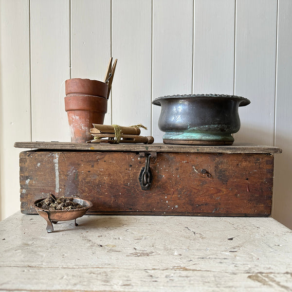 Silver Rustic Decor Mystery Gift Box