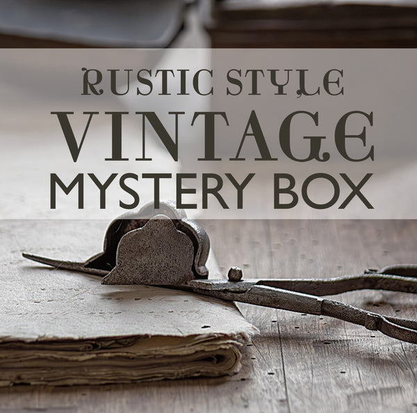 Silver Rustic Decor Mystery Gift Box