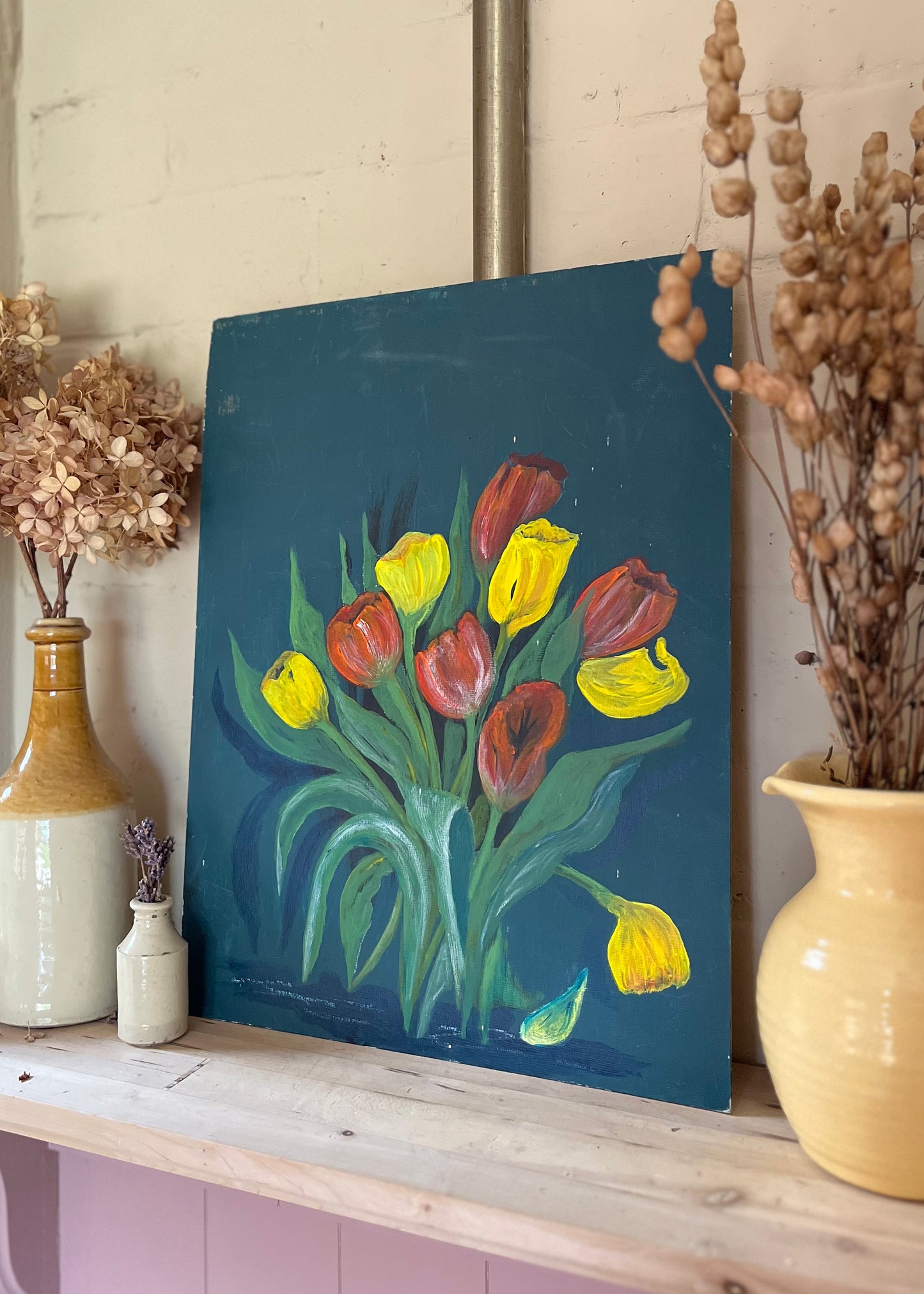 Tulip Still Life Painting