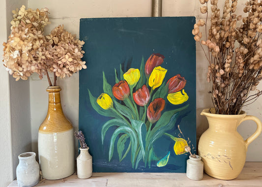 Tulip Still Life Painting