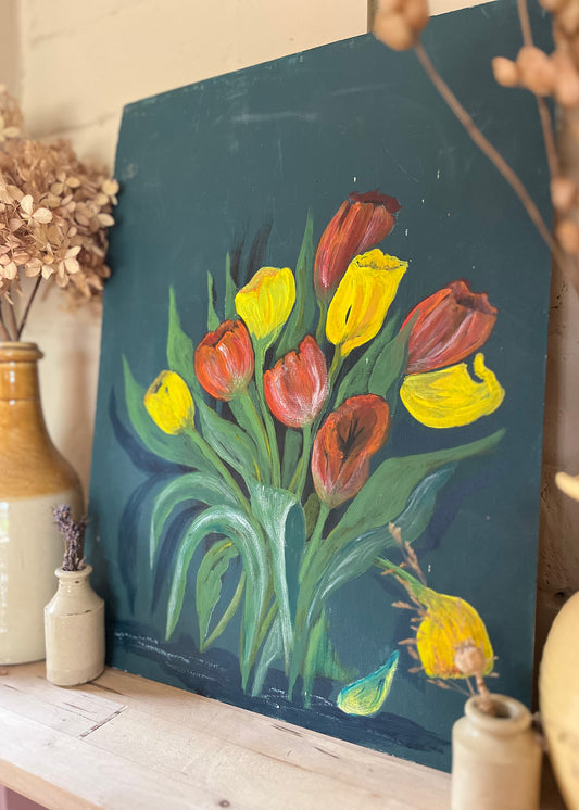 Tulip Still Life Painting